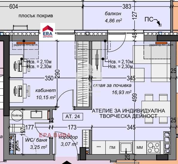 Myytävänä  1 makuuhuone Sofia , Suhata reka , 55 neliömetriä | 64484572 - kuva [4]