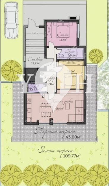 Продава 3-СТАЕН, гр. София, Малинова долина, снимка 6 - Aпартаменти - 46556520