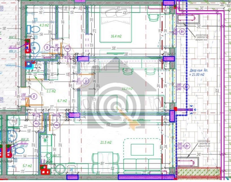 Продава 3-СТАЕН, гр. София, Малинова долина