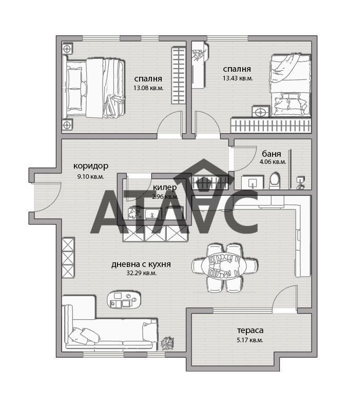 Продава 3-СТАЕН, гр. Пловдив, Остромила, снимка 2 - Апартаменти - 53268212