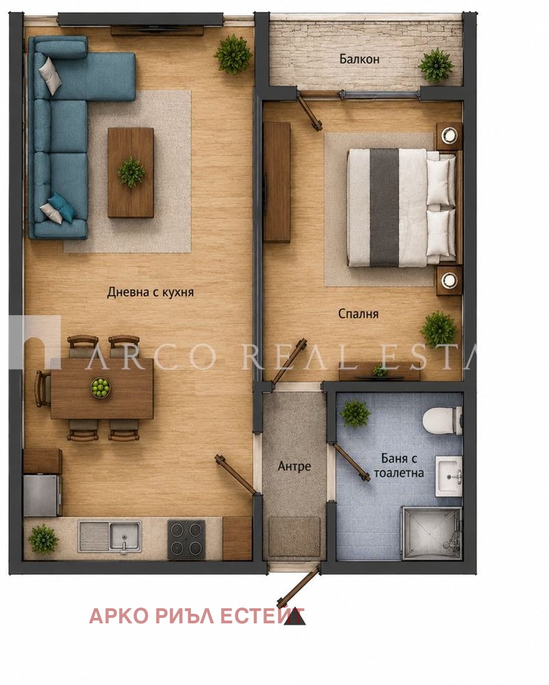 Продава 2-СТАЕН, гр. София, Малинова долина, снимка 6 - Апартаменти - 54956712