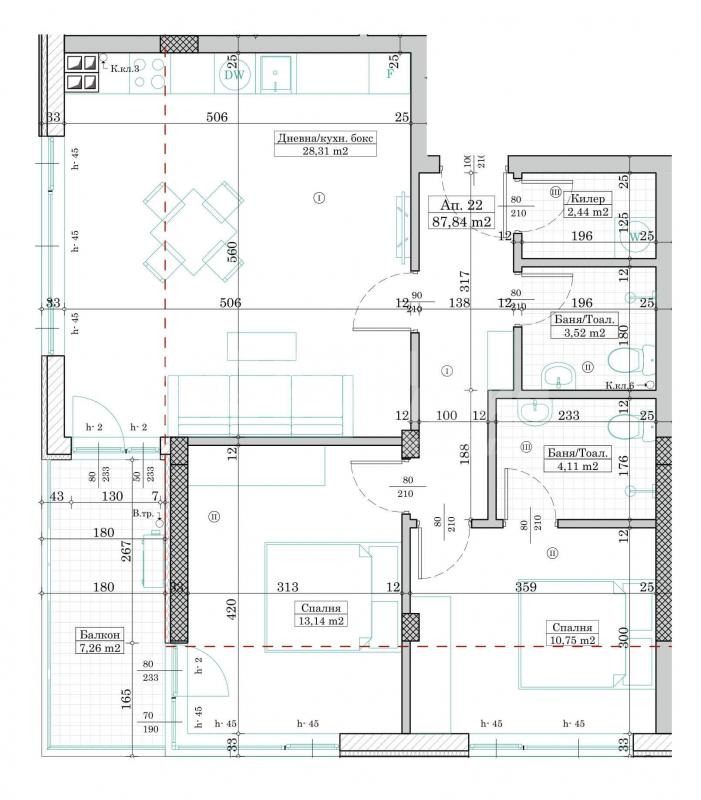 Продава 3-СТАЕН, гр. Варна, Левски 1, снимка 10 - Апартаменти - 55887423