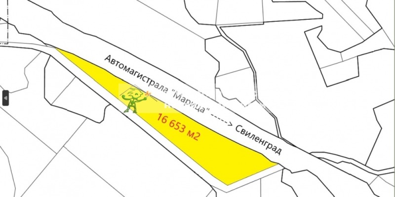 Продава  Парцел област Хасково , магистрала Марица , 16653 кв.м | 30573824 - изображение [2]