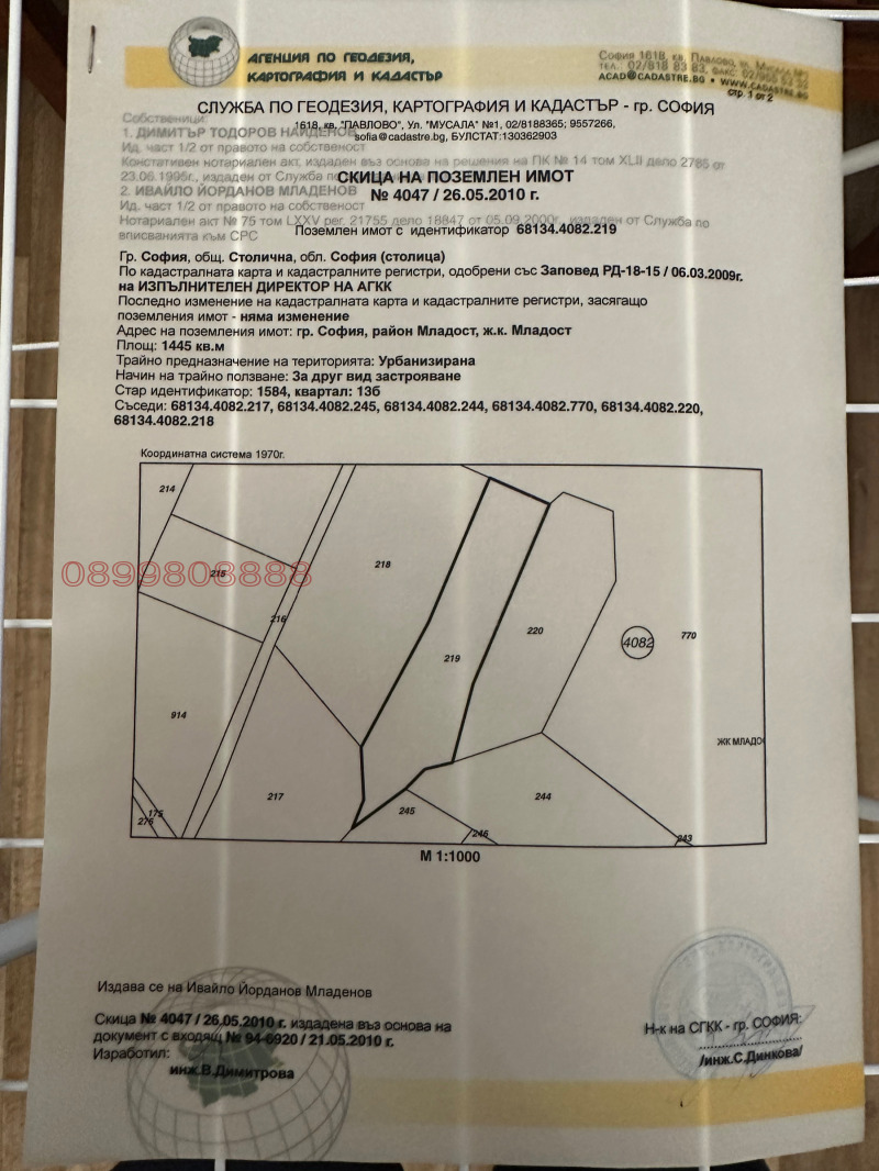 Продава ПАРЦЕЛ, гр. София, Младост 1, снимка 2 - Парцели - 52850159