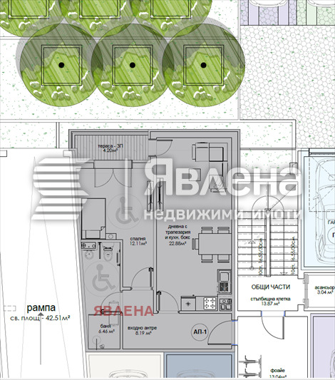 Продава 2-СТАЕН, гр. София, Надежда 4, снимка 2 - Aпартаменти - 49364550