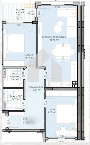 Продава 3-СТАЕН, гр. Пловдив, Гагарин, снимка 2 - Апартаменти - 53823487