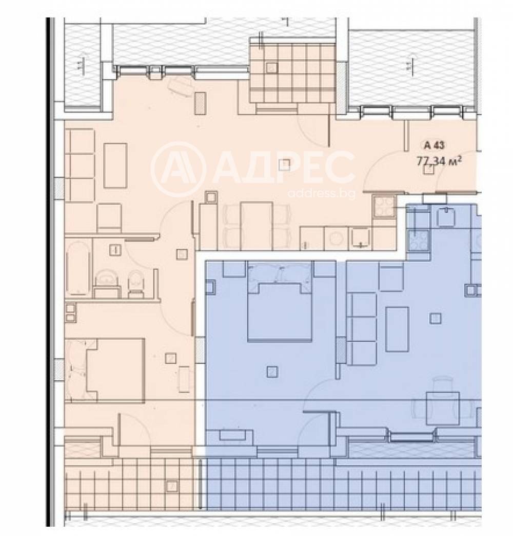 Продава 2-СТАЕН, гр. София, Център, снимка 4 - Апартаменти - 54065759