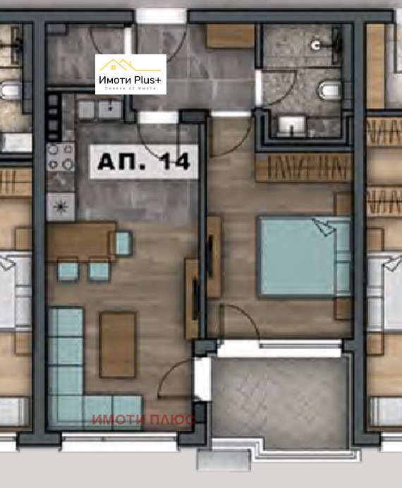 Продава  2-стаен град София , Малинова долина , 65 кв.м | 16063966 - изображение [3]
