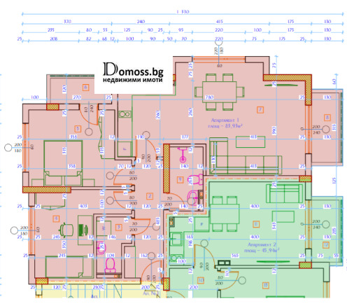 Продава 3-СТАЕН, гр. Благоевград, Баларбаши, снимка 3 - Апартаменти - 55648169
