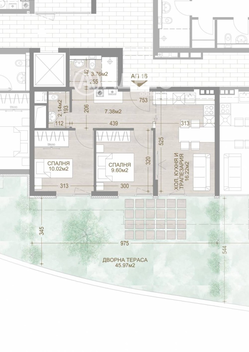 Eladó  2 hálószobás Sofia , Manastirski livadi , 116 négyzetméter | 61889599 - kép [6]