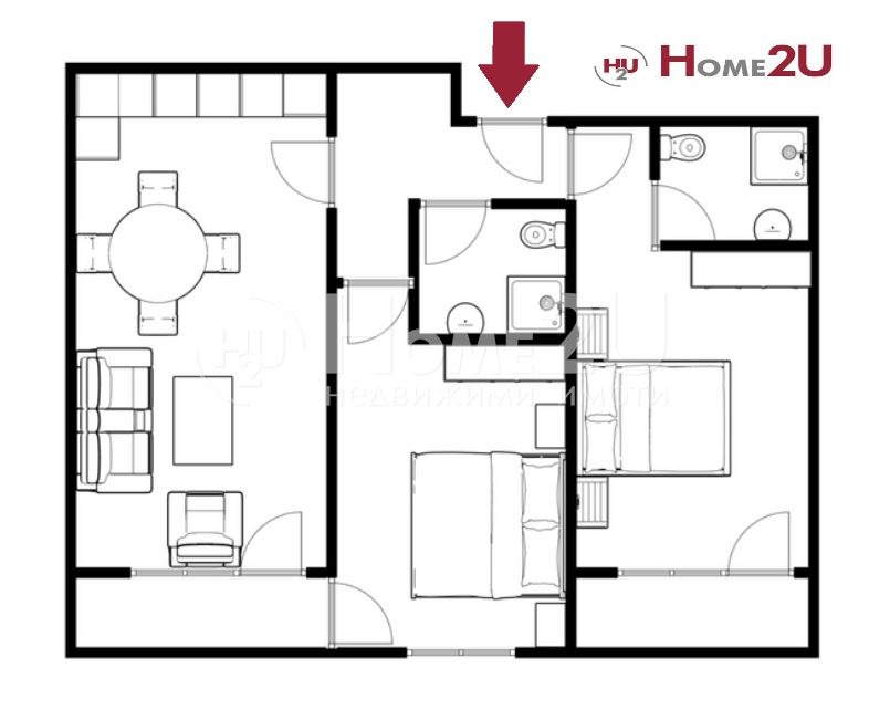 Продава  3-стаен град Пловдив , Тракия , 104 кв.м | 26748426 - изображение [5]