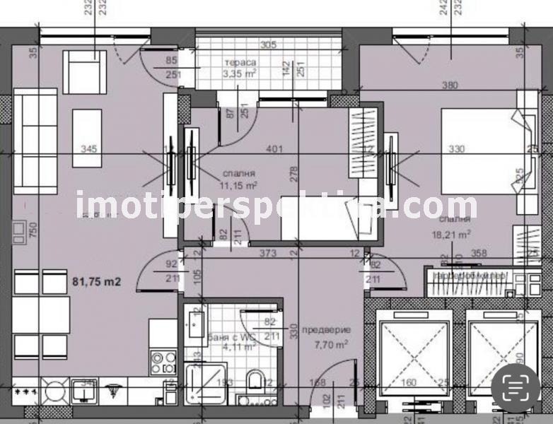 Продава 3-СТАЕН, гр. Пловдив, Тракия, снимка 7 - Апартаменти - 51995522