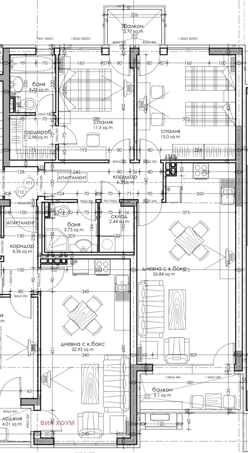Продава 3-СТАЕН, гр. София, Витоша, снимка 13 - Апартаменти - 53147466