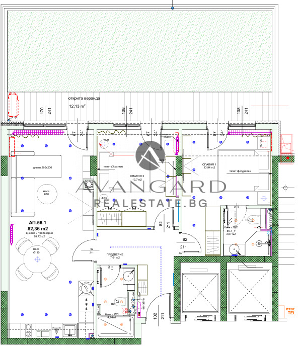 Продава 3-СТАЕН, гр. Пловдив, Тракия, снимка 15 - Апартаменти - 55323204