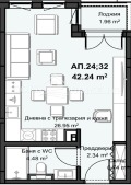 Продава 1-СТАЕН, град Пловдив, Христо Смирненски • 84150 € / 164583.09 лв. • 35436464 2