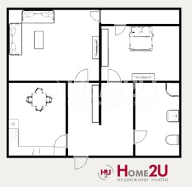 1 dormitorio Asenovgrad, región Plovdiv 6