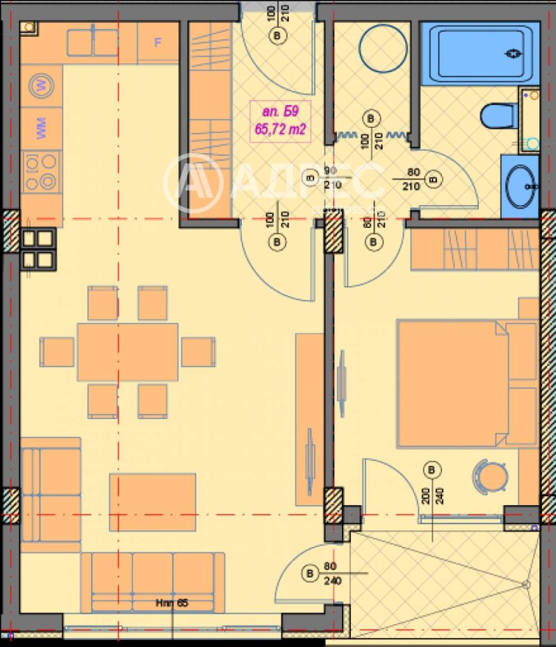 Продава 2-СТАЕН, гр. София, Манастирски ливади, снимка 2 - Апартаменти - 53028653