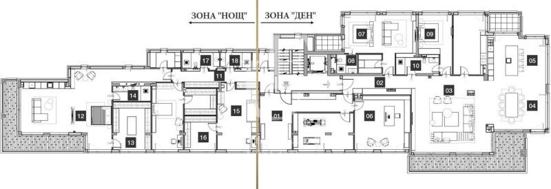 Продава  Многостаен град София , Лозенец , 600 кв.м | 19117386 - изображение [15]