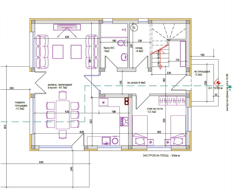Продава КЪЩА, с. Каменар, област Бургас, снимка 6 - Къщи - 52626130