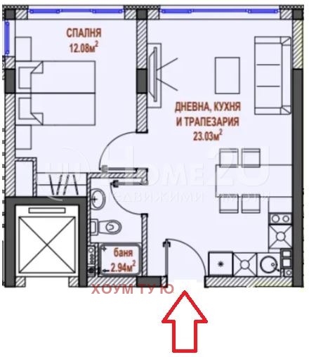 Продава 2-СТАЕН, гр. София, Люлин 4, снимка 6 - Aпартаменти - 47588503