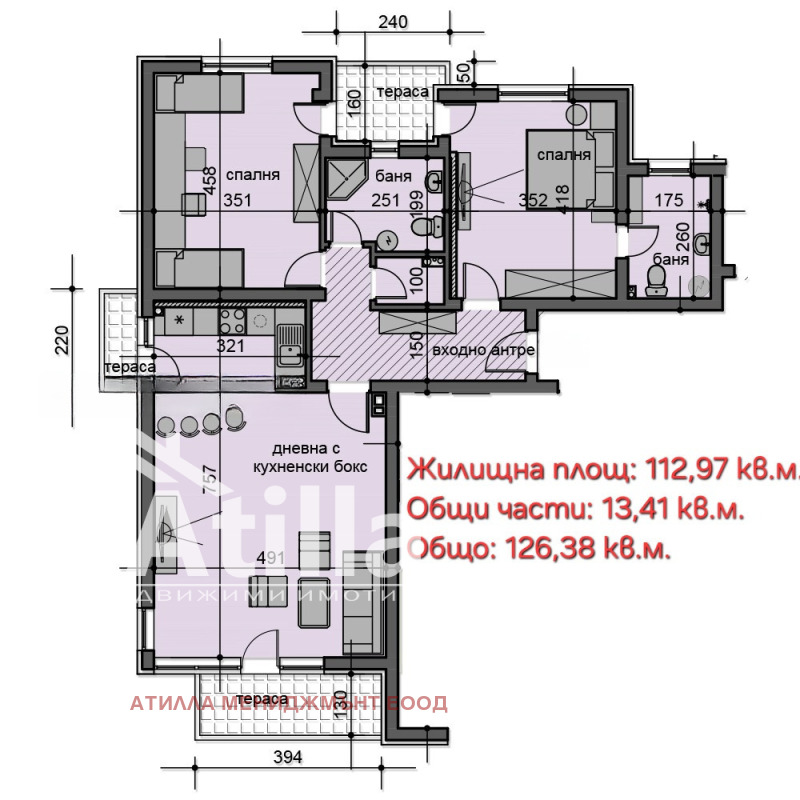 Продава 3-СТАЕН, гр. Пловдив, Остромила, снимка 13 - Aпартаменти - 49187144