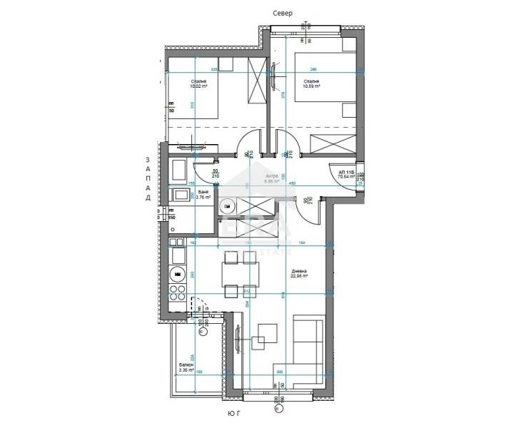 Продава 3-СТАЕН, гр. Варна, Изгрев, снимка 4 - Апартаменти - 53997721