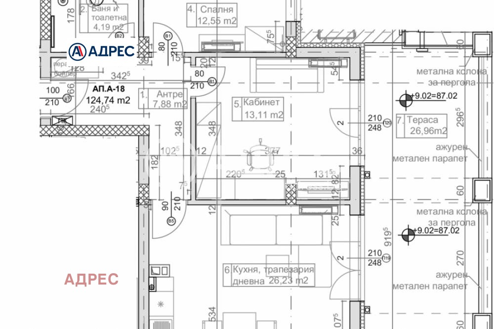 Продава 3-СТАЕН, гр. Варна, к.к. Слънчев ден, снимка 9 - Апартаменти - 54135912