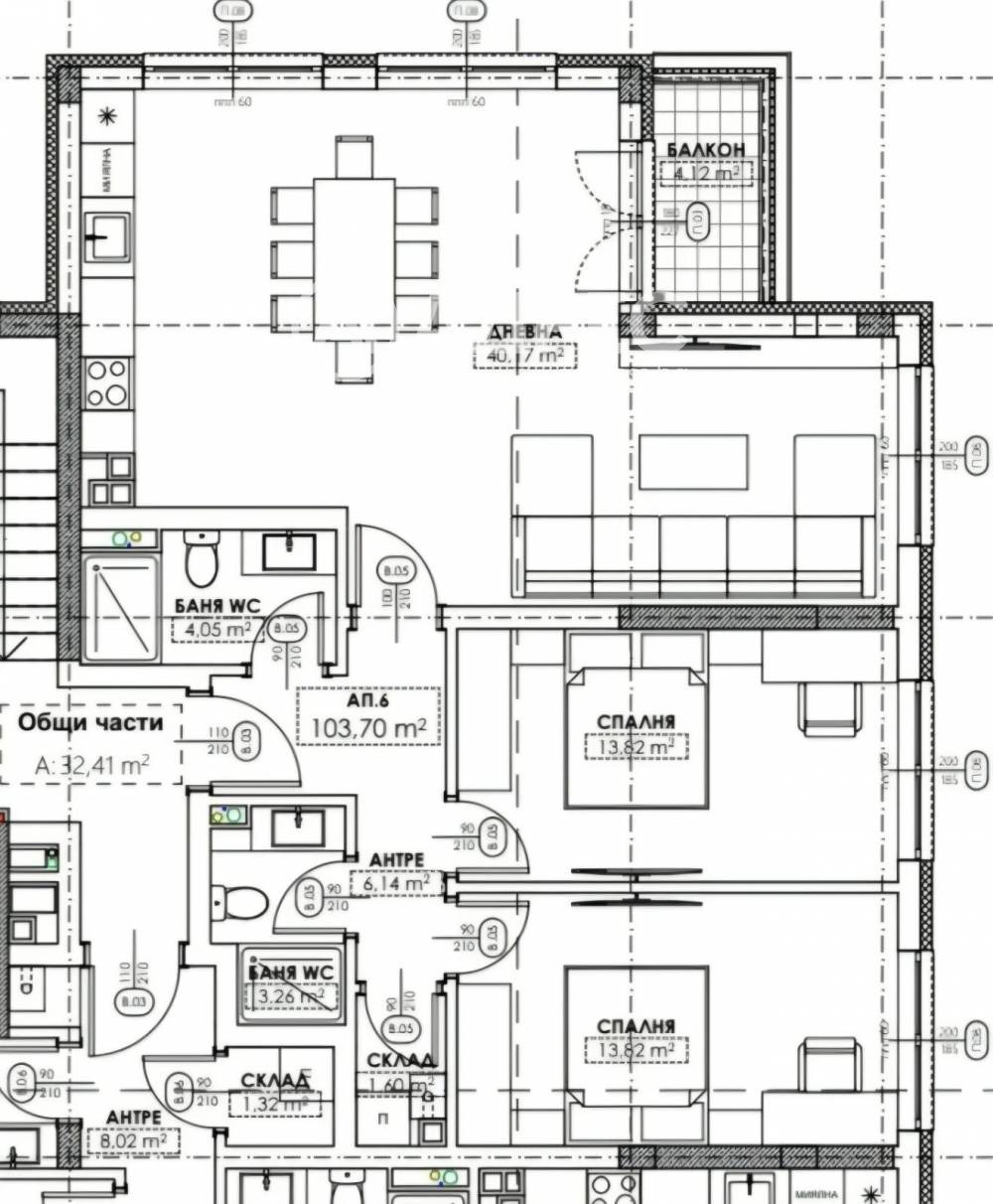 Продава 3-СТАЕН, гр. София, Овча купел, снимка 3 - Апартаменти - 56624933