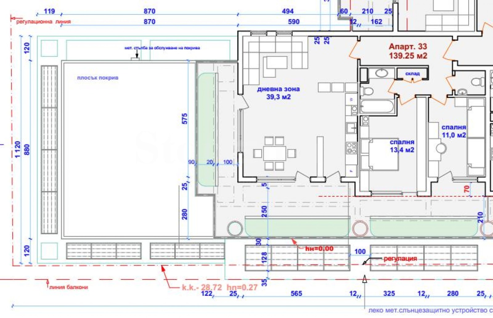 Продава 4-СТАЕН, гр. Бургас, Център, снимка 2 - Апартаменти - 53154300