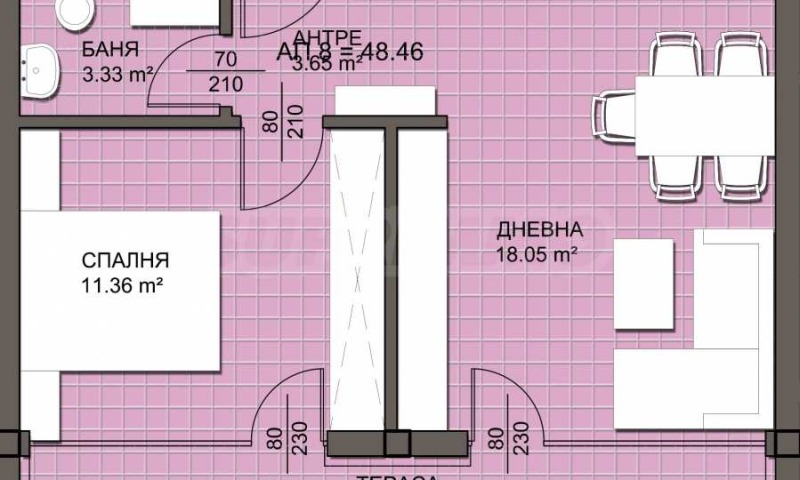 Продава 2-СТАЕН, с. Лозенец, област Бургас, снимка 8 - Aпартаменти - 48076145