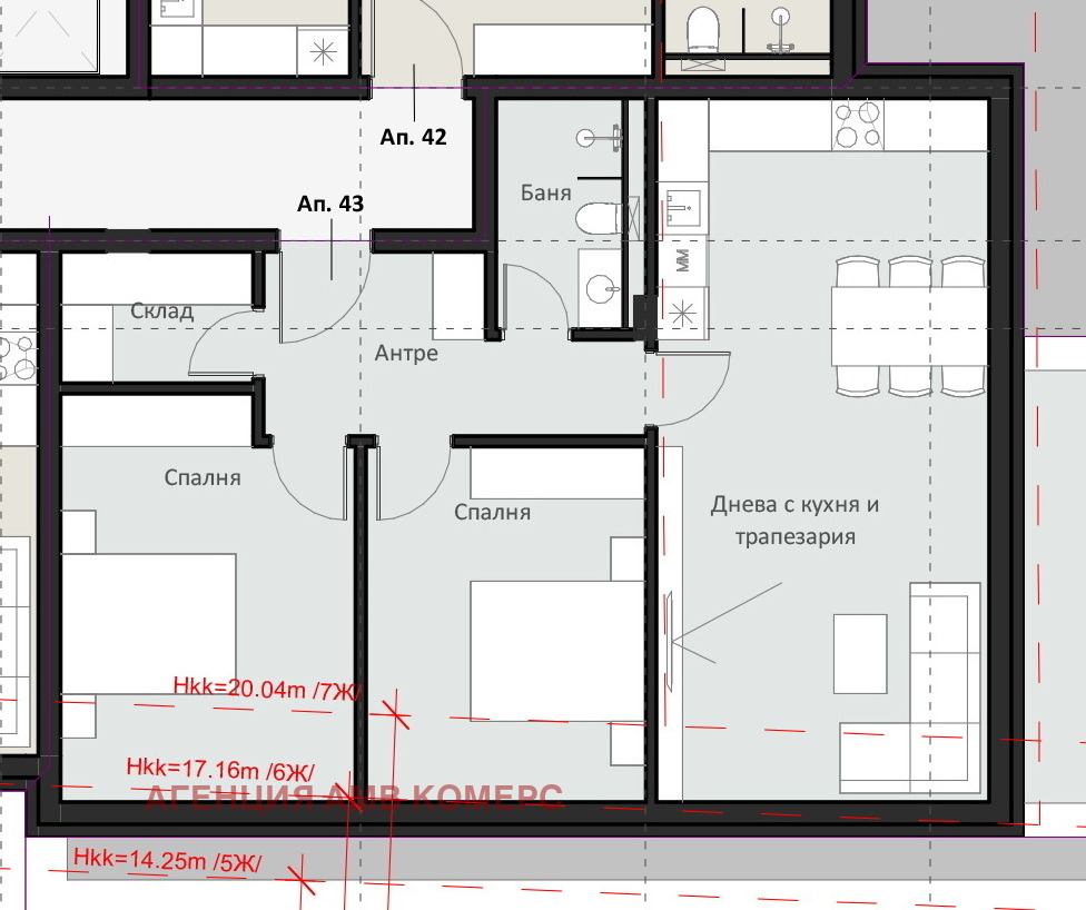 Продава 3-СТАЕН, гр. София, Левски В
