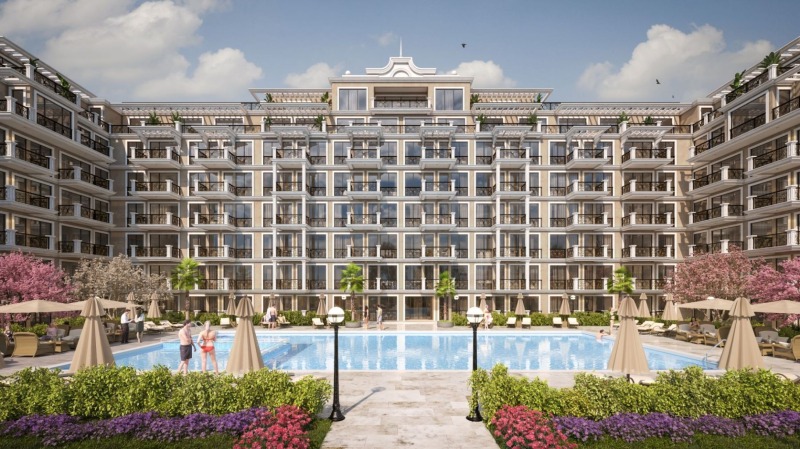 Продава 2-СТАЕН в област Бургас, гр. Свети Влас - 57 кв.м / 102 424 € » 200 323.93 лв., СТОУНХАРД ПРЕМИЪР В СТРАНАТА И ЧУЖБИНА