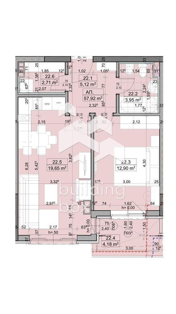 Продава 2-СТАЕН, гр. София, Оборище, снимка 2 - Aпартаменти - 47225828