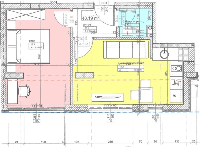 In vendita  1 camera da letto Sofia , Banishora , 56 mq | 72783303 - Immagine [2]