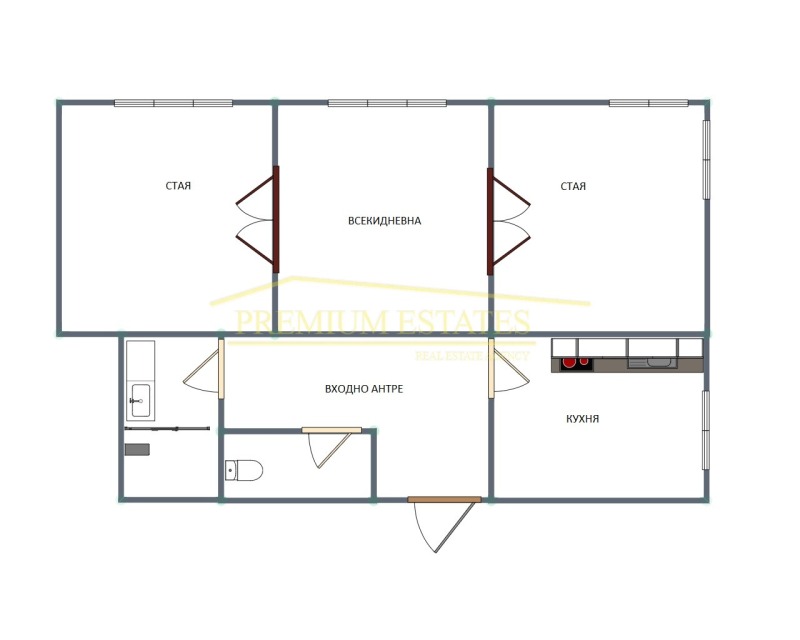 Продава 3-СТАЕН, гр. София, Медицинска академия, снимка 11 - Aпартаменти - 49053832