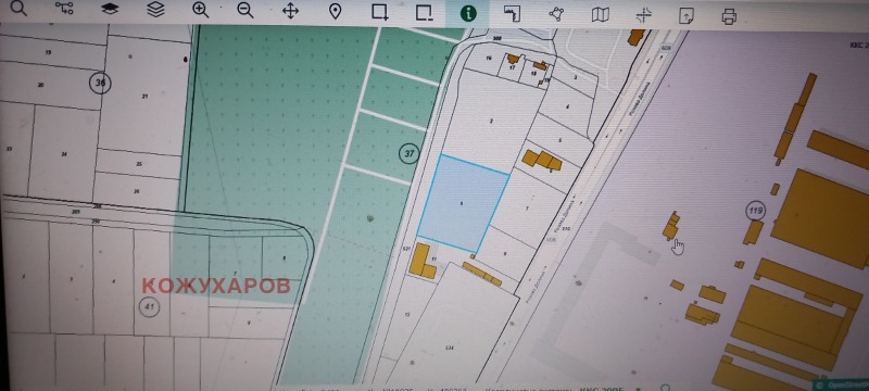 Продава ПАРЦЕЛ в област Стара Загора, гр. Казанлък - 5500 кв.м / 300 000 € » 586 749.00 лв., КОЖУХАРОВ