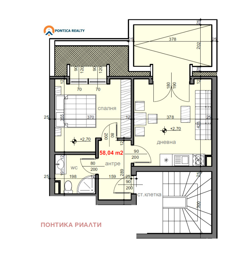 Продава 1-СТАЕН, гр. Несебър, област Бургас, снимка 11 - Апартаменти - 52651352