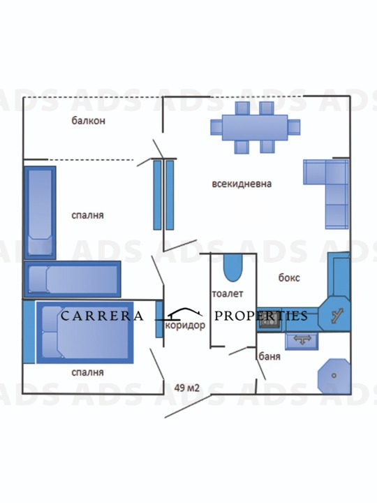 Продава  2-стаен, град Варна, Владислав Варненчик 1 • 80 000 € • ID 60251741 — holmes.bg - [1] 