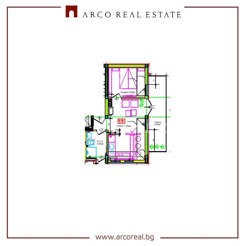 Продава 2-СТАЕН, гр. София, Сухата река