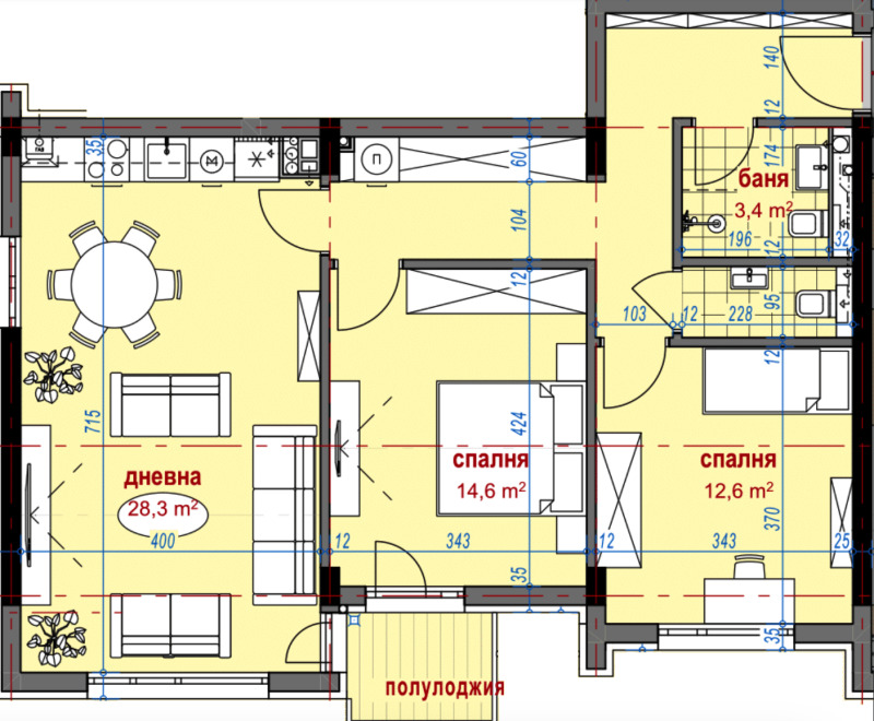 Продава 3-СТАЕН, гр. София, Овча купел, снимка 14 - Aпартаменти - 45976755