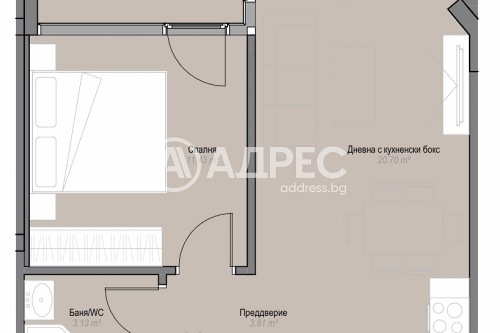 Продава 2-СТАЕН, гр. София, Оборище, снимка 6 - Апартаменти - 56516567