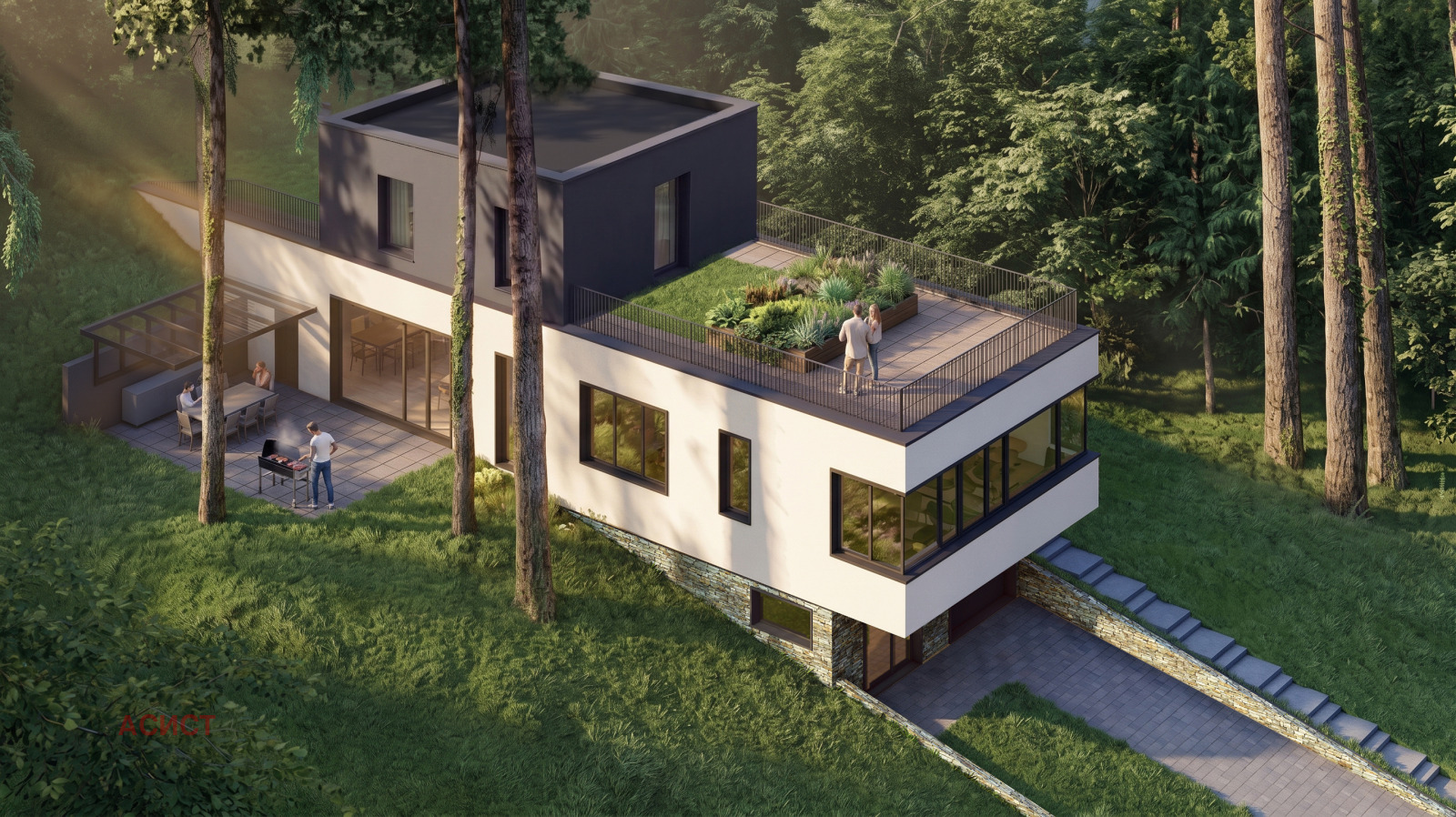 Продава ПАРЦЕЛ, гр. София, гр. Банкя, снимка 6 - Парцели - 56327287