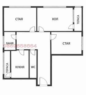 3-СТАЕН, 90 m2