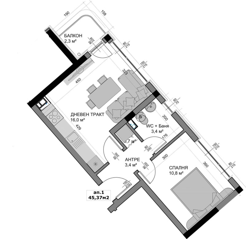 Продава 2-СТАЕН, гр. Варна, Владислав Варненчик 1, снимка 3 - Aпартаменти - 48309260