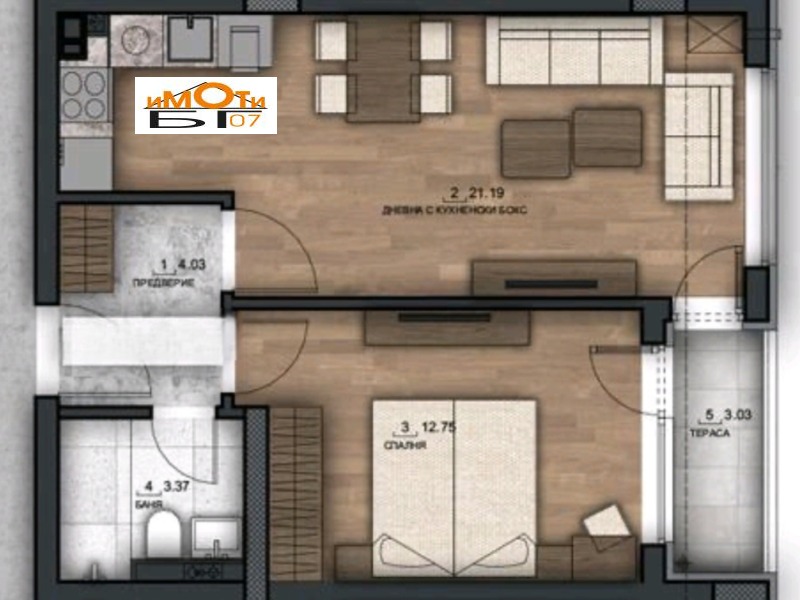 Продава 2-СТАЕН, гр. София, Малинова долина, снимка 9 - Апартаменти - 52722082