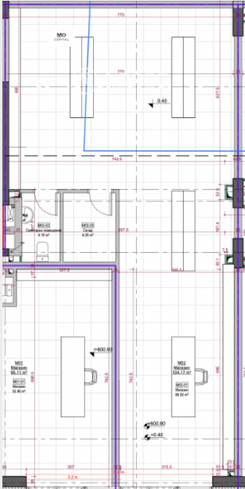 Te koop  Winkel Sofia , Chladilnika , 123 m² | 51515578 - afbeelding [2]