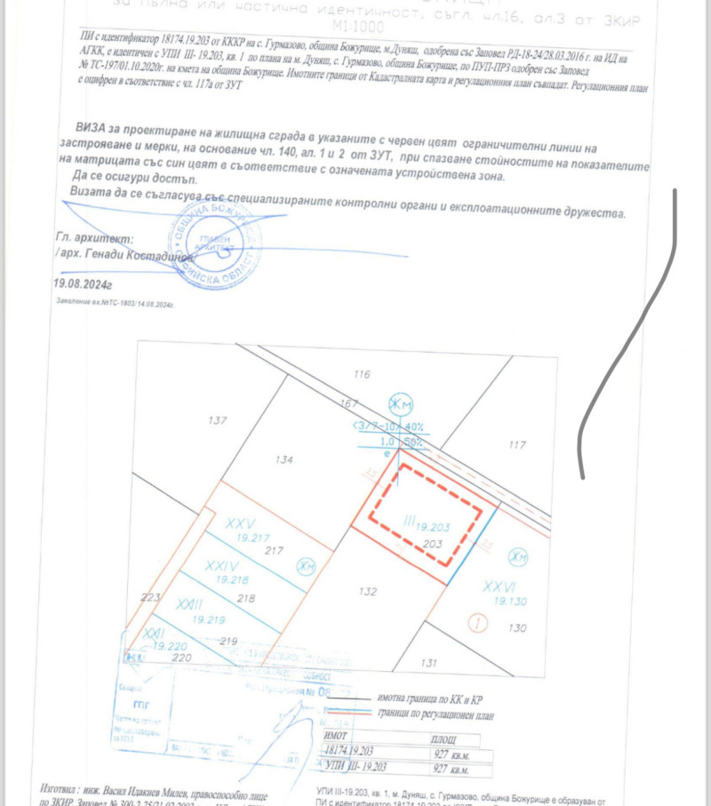 Satılık  Komplo bölge Sofia , Bojurişe , 927 metrekare | 92558116 - görüntü [4]