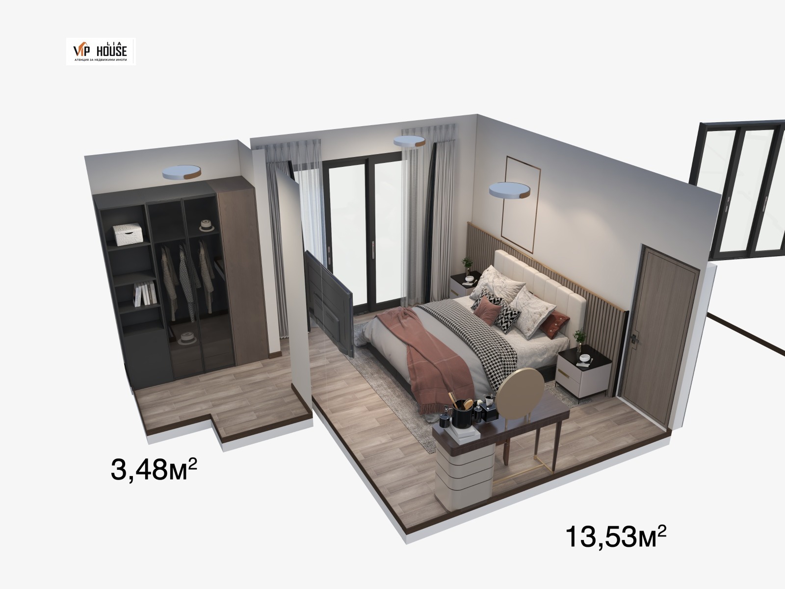Продава 3-СТАЕН, гр. София, Манастирски ливади, снимка 5 - Апартаменти - 54393734
