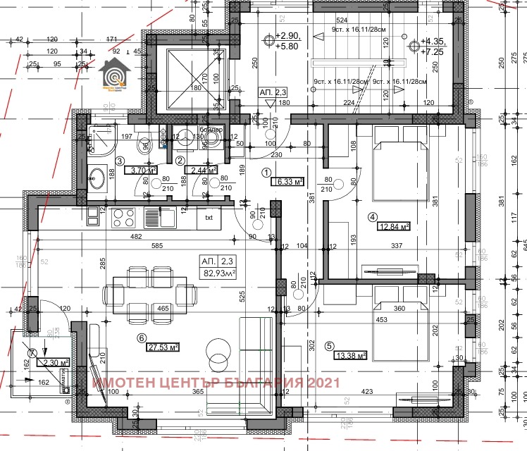 Продава 3-СТАЕН, гр. София, Малинова долина, снимка 9 - Апартаменти - 53228726