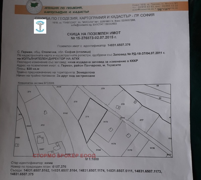 Na prodej  Spiknutí Sofia , German , 820 m2 | 98961601